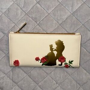 Loungefly Disney Beauty and the Beast Organza Rose Wallet